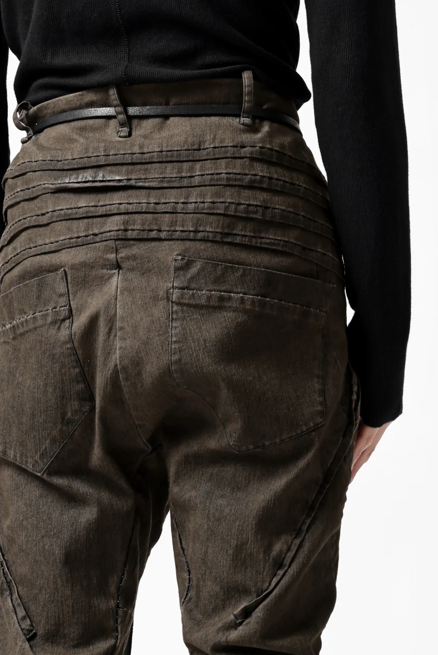 masnada BAGGY JEANS / REPURPOSED STRETCH (TARNISHED DUST) - Image 34