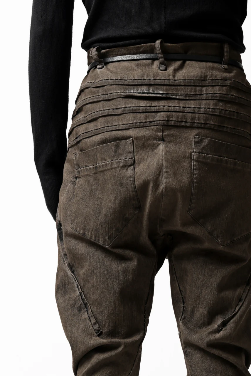 masnada BAGGY JEANS / REPURPOSED STRETCH (TARNISHED DUST) - Image 35