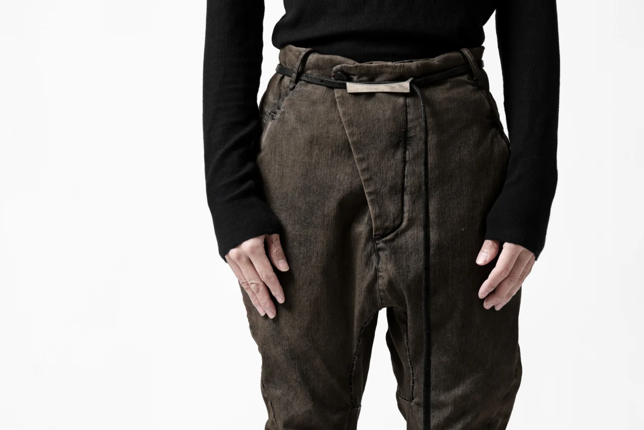 masnada BAGGY JEANS / REPURPOSED STRETCH (TARNISHED DUST) - Image 36