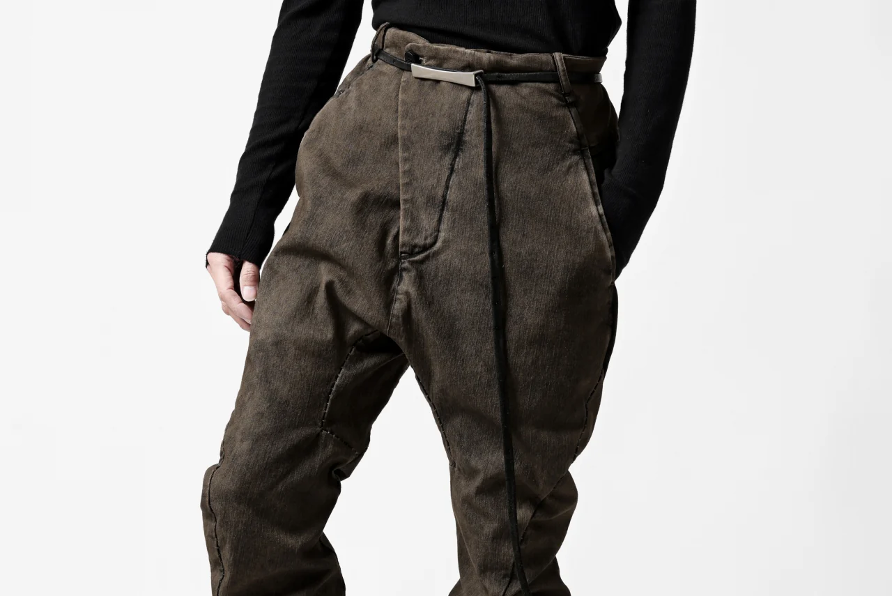 masnada BAGGY JEANS / REPURPOSED STRETCH (TARNISHED DUST) - Image 37