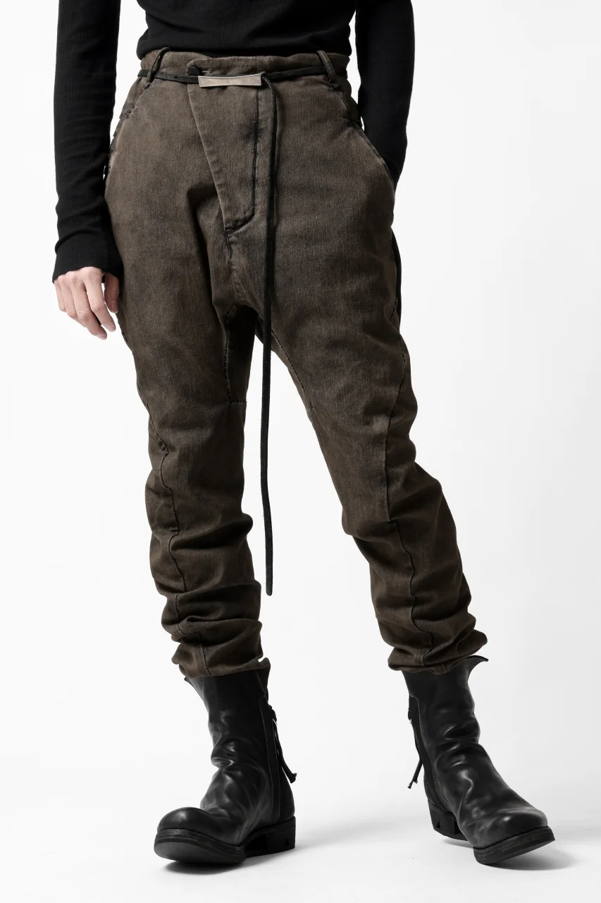 masnada BAGGY JEANS / REPURPOSED STRETCH (TARNISHED DUST) - Image 8