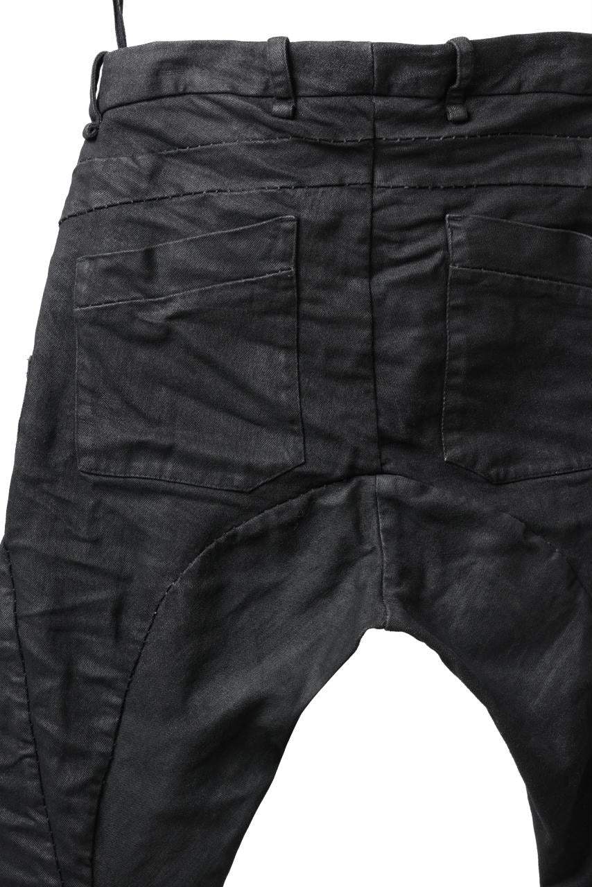 masnada BAGGY SCARRED STRETCH JEANS (SMEARED BLACK) - Image 21