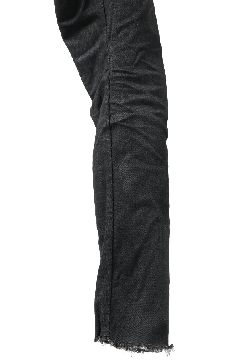 masnada BAGGY SCARRED STRETCH JEANS (SMEARED BLACK) - Image 23