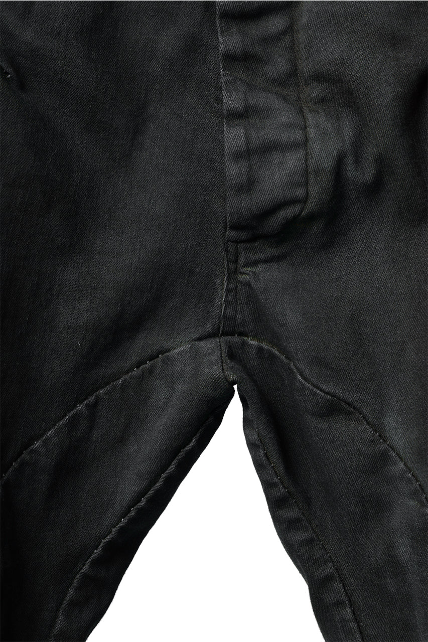 masnada BAGGY SCARRED STRETCH JEANS (SMUDGED LEGION) - Image 13