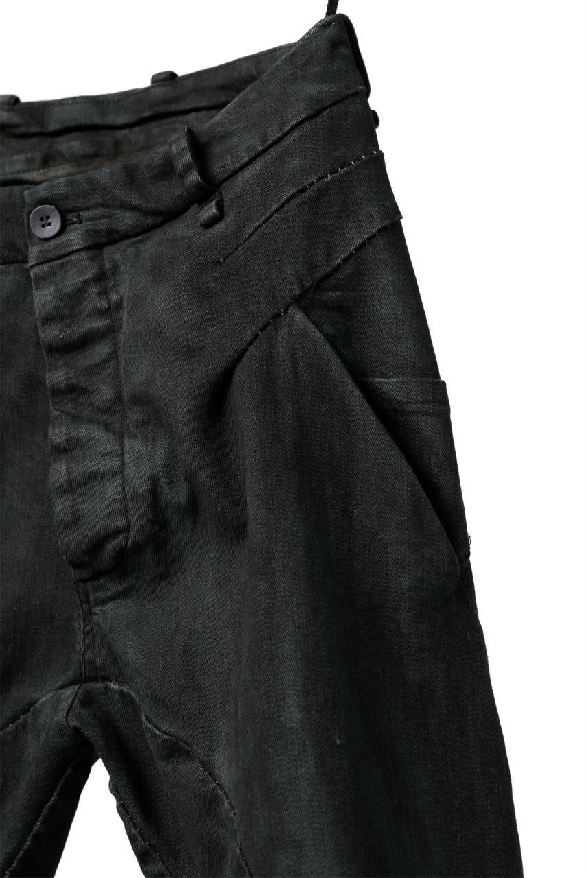 masnada BAGGY SCARRED STRETCH JEANS (SMUDGED LEGION) - Image 14