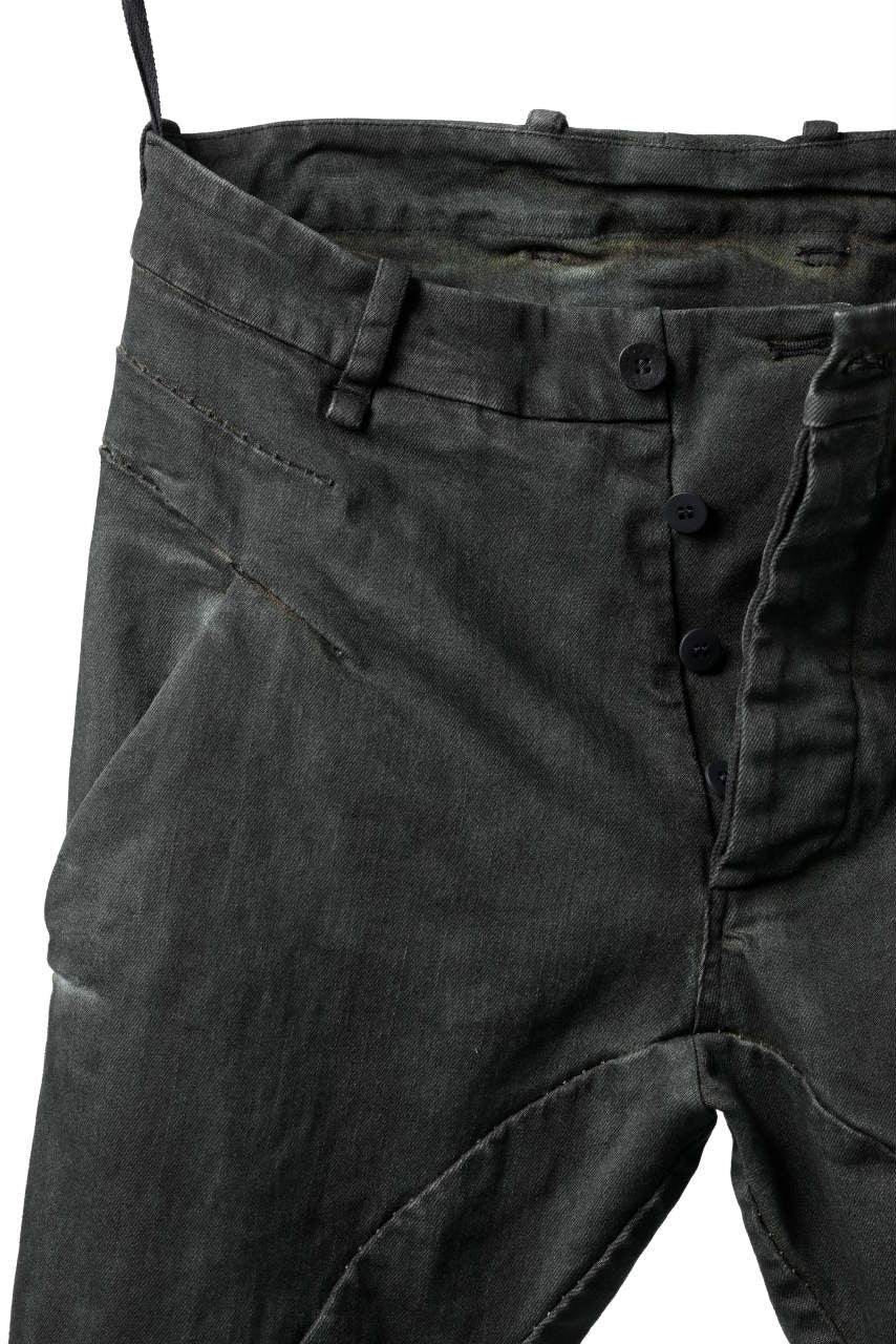 masnada BAGGY SCARRED STRETCH JEANS (SMUDGED LEGION) - Image 15