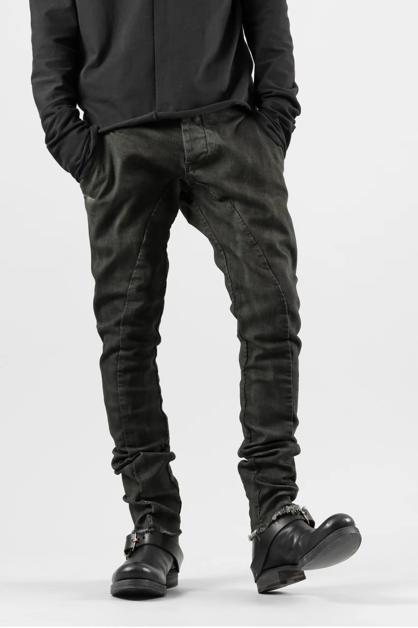 masnada BAGGY SCARRED STRETCH JEANS (SMUDGED LEGION) - Image 2