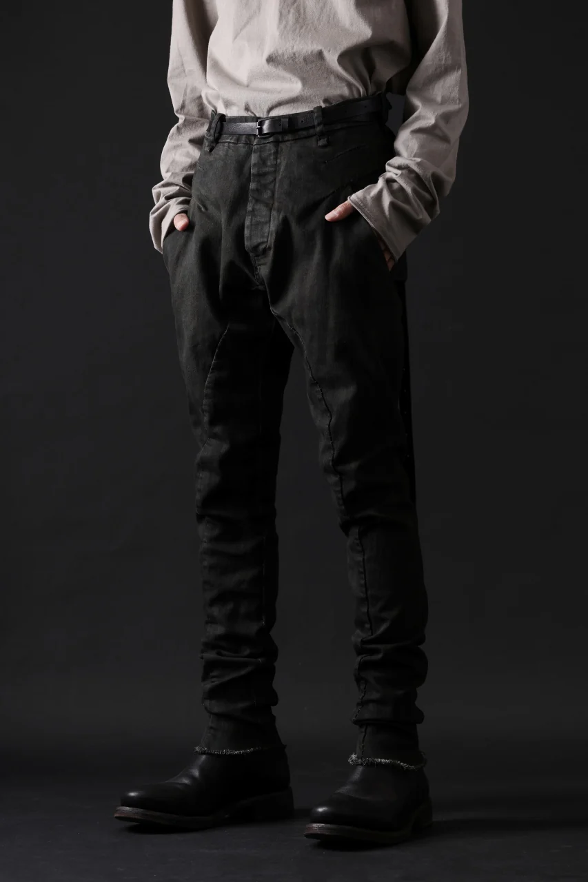 masnada BAGGY SCARRED STRETCH JEANS (SMUDGED LEGION) - Image 24