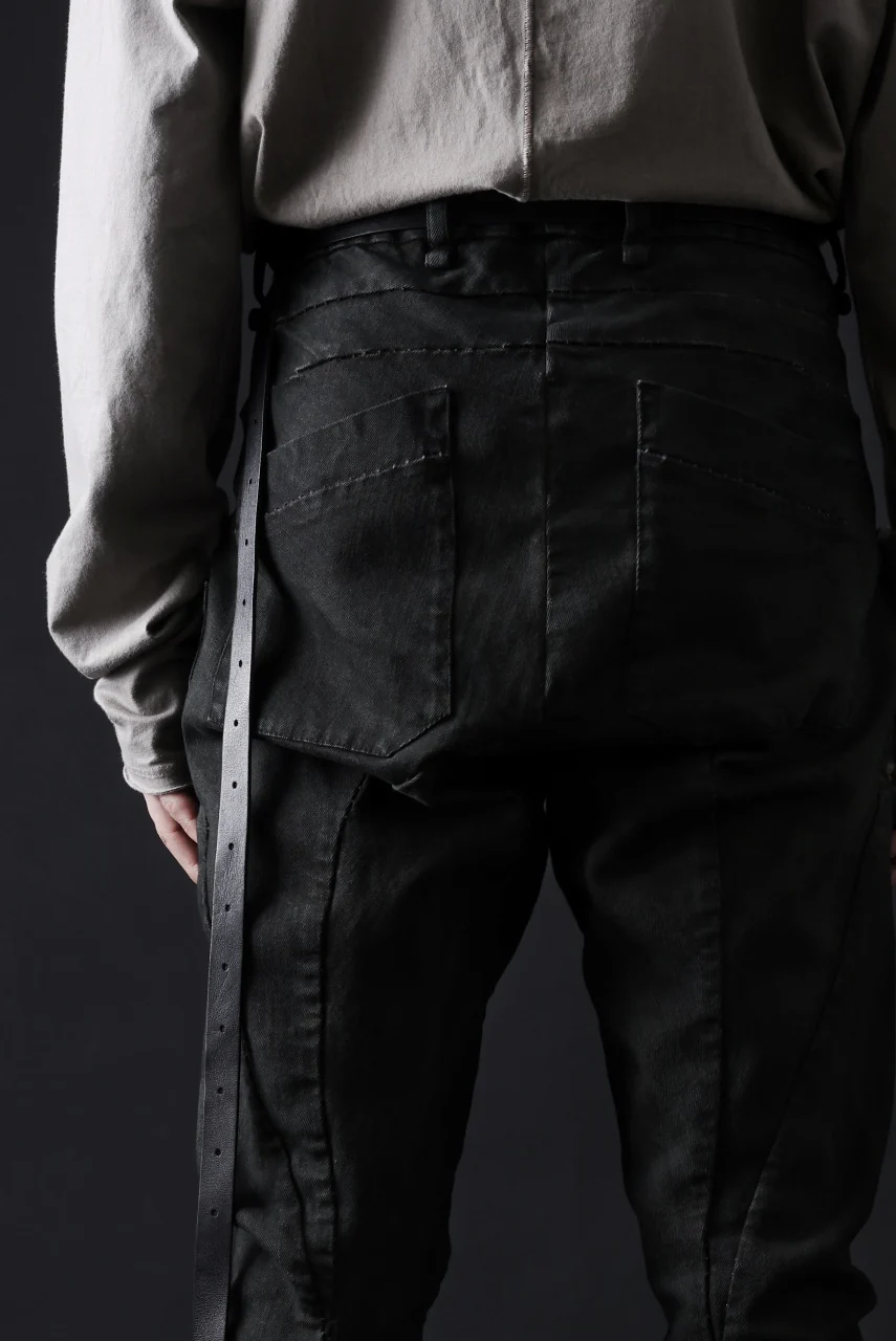 masnada BAGGY SCARRED STRETCH JEANS (SMUDGED LEGION) - Image 31