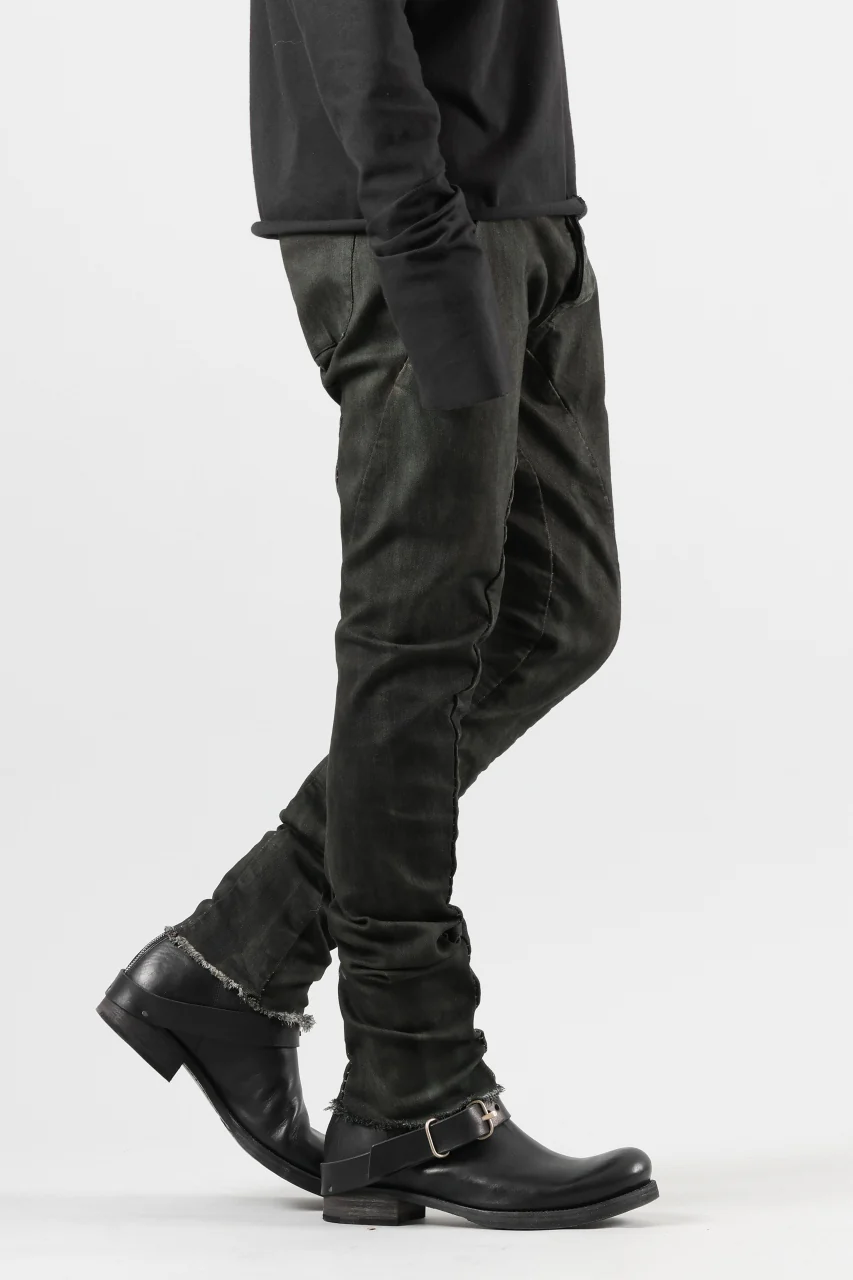masnada BAGGY SCARRED STRETCH JEANS (SMUDGED LEGION) - Image 5