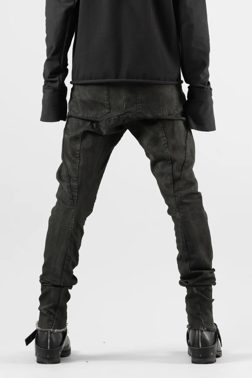 masnada BAGGY SCARRED STRETCH JEANS (SMUDGED LEGION) - Image 7