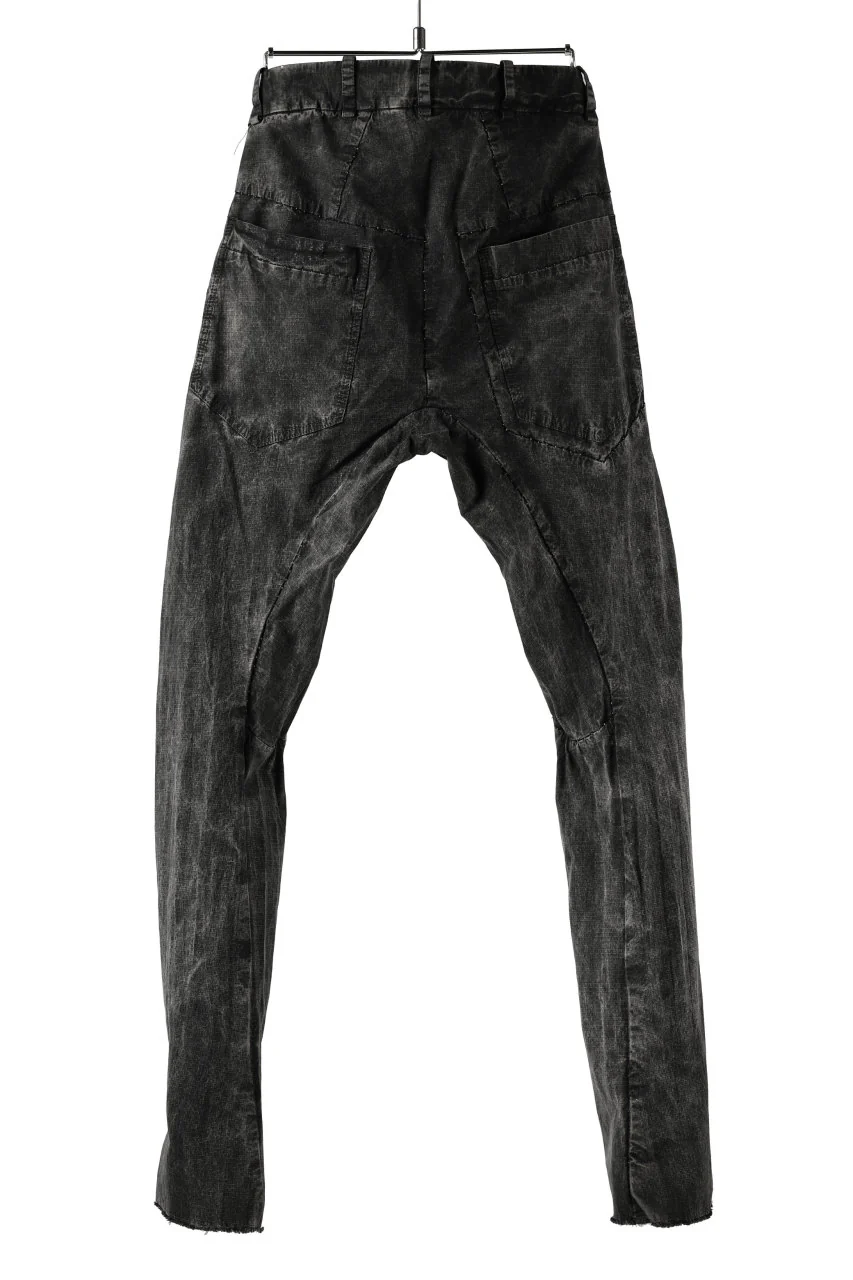 masnada DECLINE SKINNY TROUSER / RIPSTOP ELASTICIZZATO (ROCK IMPLOSION) - Image 3