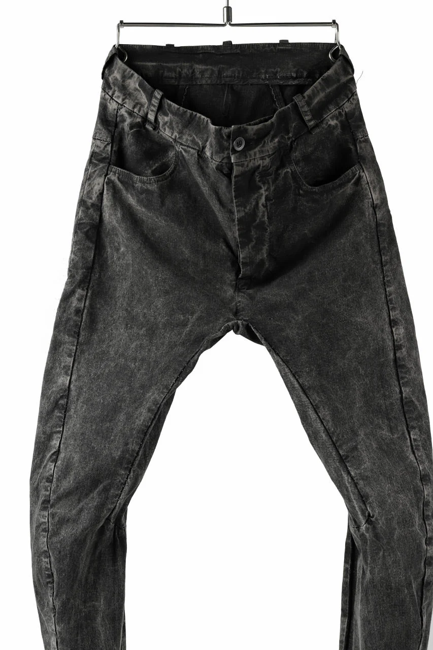masnada DECLINE SKINNY TROUSER / RIPSTOP ELASTICIZZATO (ROCK IMPLOSION) - Image 4