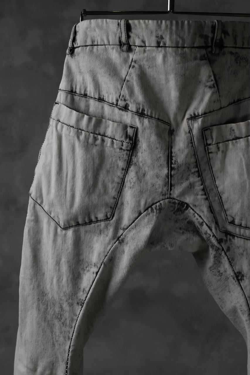 masnada EMBEDDED SLIM PANTS / DENIM ELASTICZZATO (CHALK) - Image 17