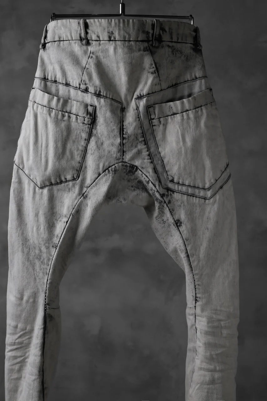masnada EMBEDDED SLIM PANTS / DENIM ELASTICZZATO (CHALK) - Image 18