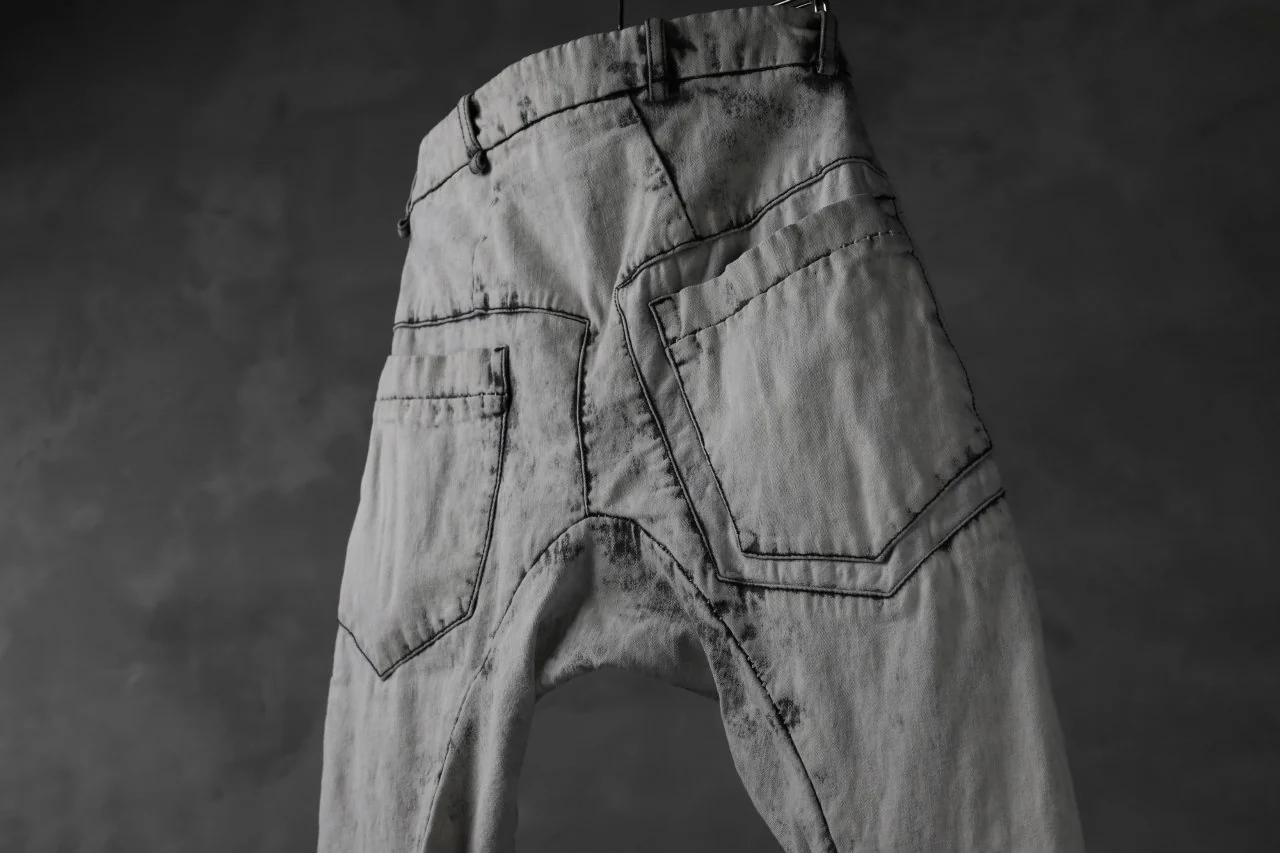 masnada EMBEDDED SLIM PANTS / DENIM ELASTICZZATO (CHALK) - Image 24