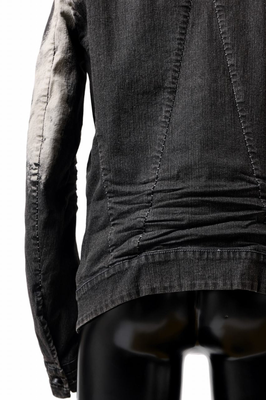 masnada JEANS JACKET / REPURPOSED STRETCH JEANS (CORRODED) - Image 23