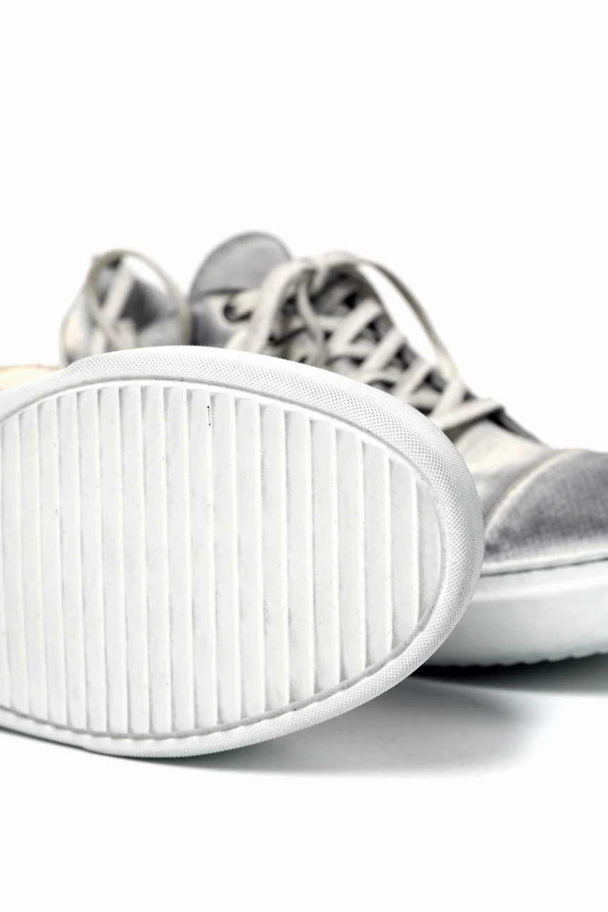 masnada LOW CUT SNEAKER / PELLE DI PECORA (DIRTY WHITE) - Image 19