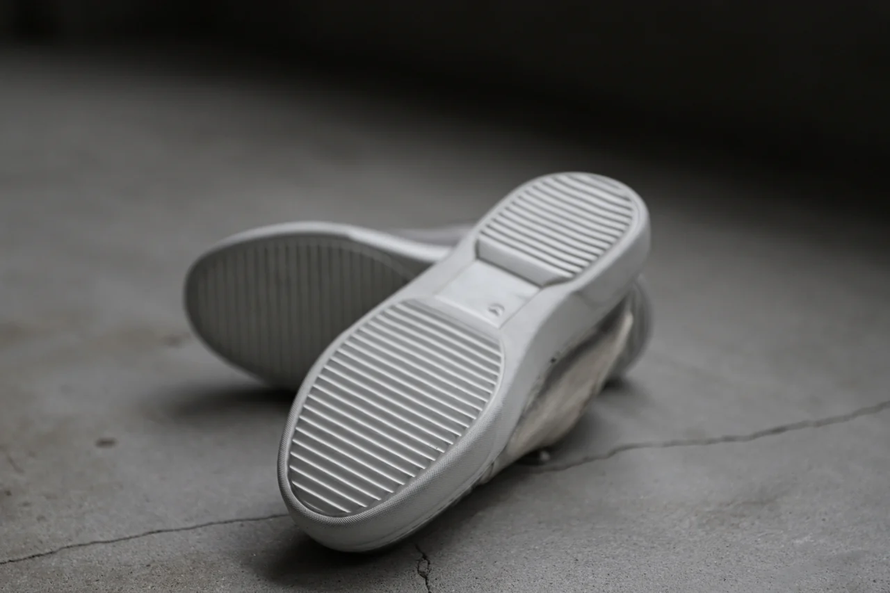 masnada LOW CUT SNEAKER / PELLE DI PECORA (DIRTY WHITE) - Image 35