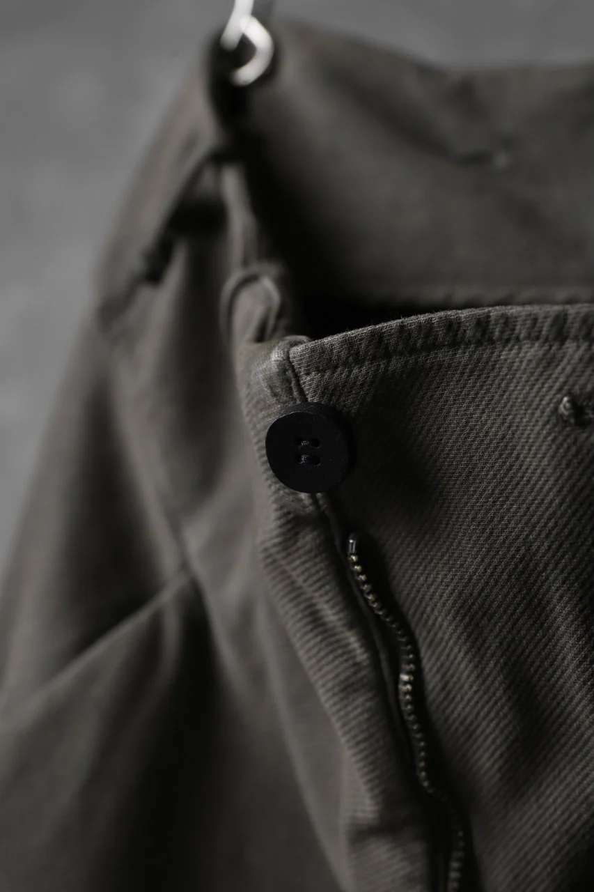 masnada PANTA BAGGY TAM COMBAT / TINTA IN CAPO (DARK ROCK) - Image 12