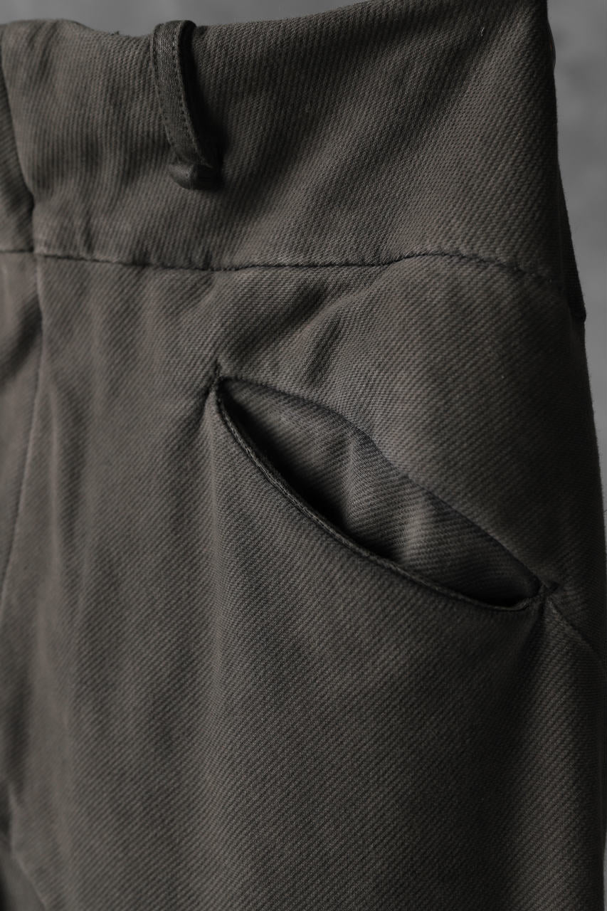 masnada PANTA BAGGY TAM COMBAT / TINTA IN CAPO (DARK ROCK) - Image 19