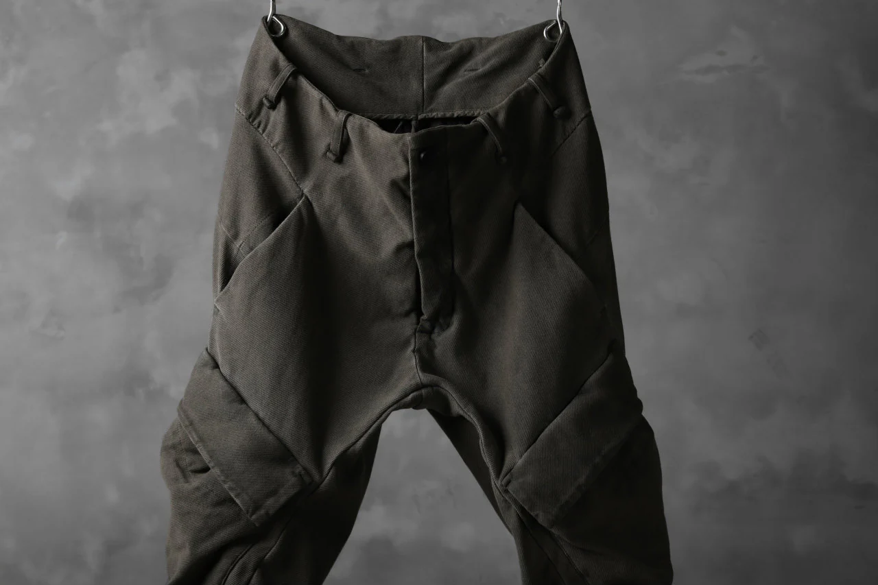 masnada PANTA BAGGY TAM COMBAT / TINTA IN CAPO (DARK ROCK) - Image 20