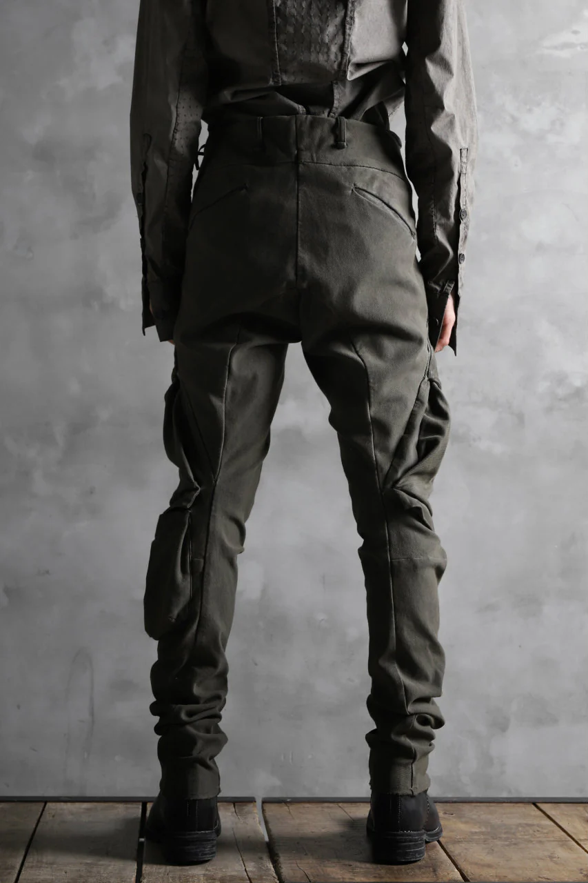 masnada PANTA BAGGY TAM COMBAT / TINTA IN CAPO (DARK ROCK) - Image 26