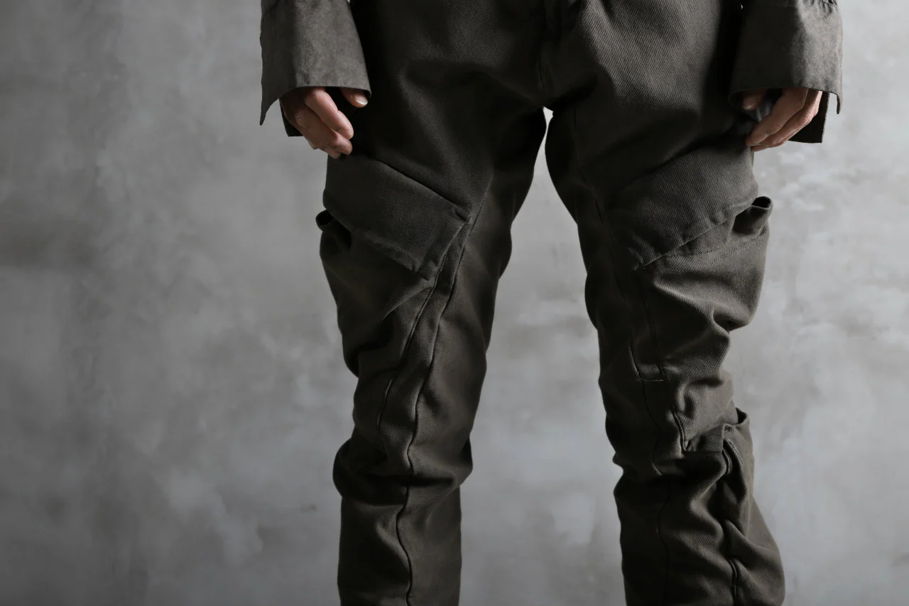 masnada PANTA BAGGY TAM COMBAT / TINTA IN CAPO (DARK ROCK) - Image 34