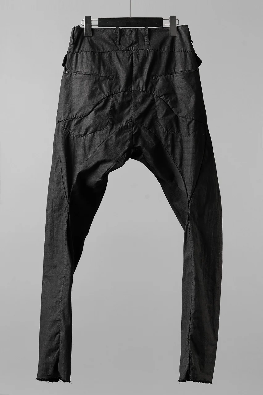 masnada RELAX FLAP POCKET PANTS / STRETCH LIGHT WEIGHT RIPSTOP (BLACK) - Image 27