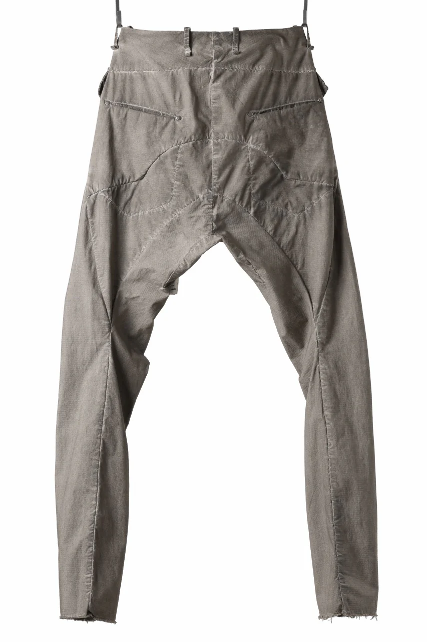 masnada RELAX FLAP POCKET PANTS / STRETCH LIGHT WEIGHT RIPSTOP (SHALE) - Image 3