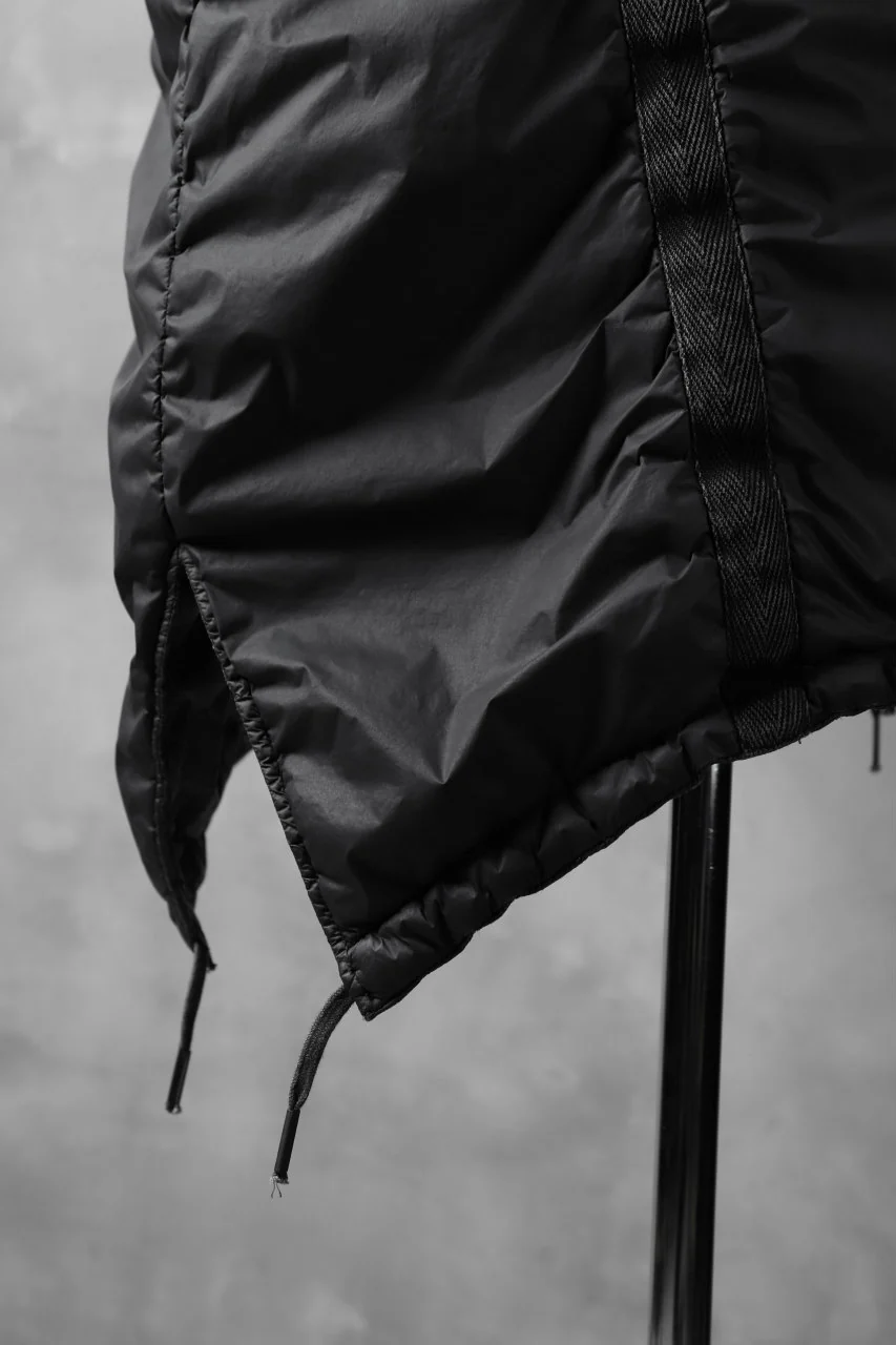 masnada REVERSIBLE PUFFER PADDED MODS COAT / WATER RESISTENT (BLACK) - Image 27