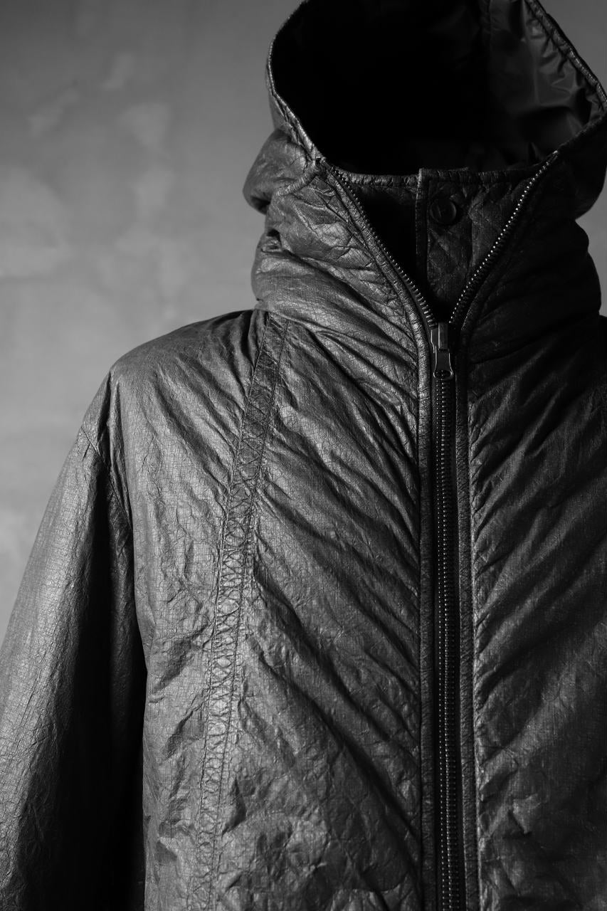 masnada REVERSIBLE PUFFER PADDED MODS COAT / WATER RESISTENT (BLACK) - Image 6