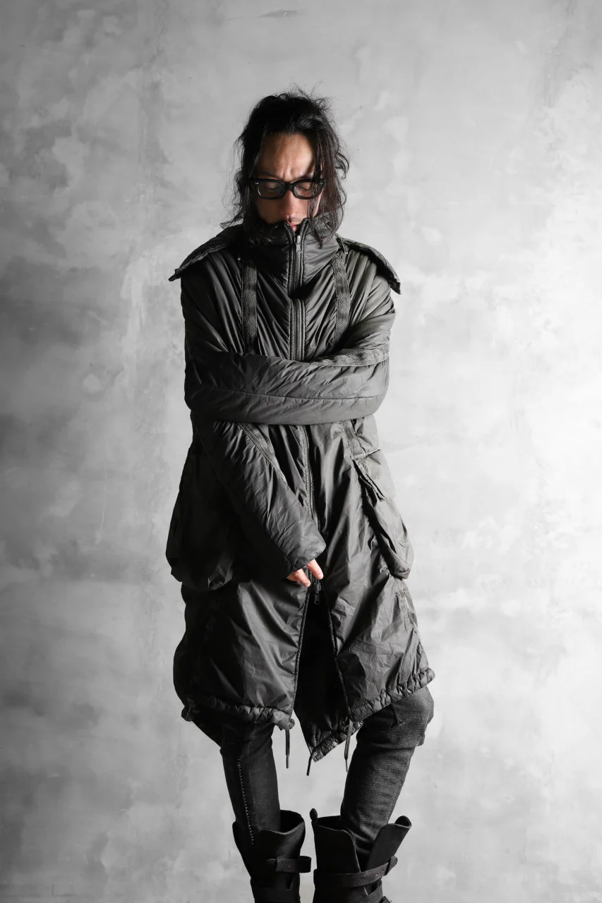 masnada REVERSIBLE PUFFER PADDED MODS COAT / WATER RESISTENT (LEGION) - Image 38