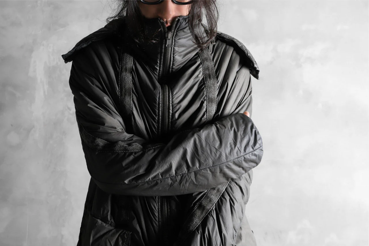 masnada REVERSIBLE PUFFER PADDED MODS COAT / WATER RESISTENT (LEGION) - Image 43