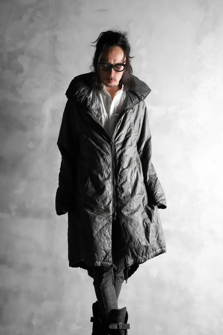 masnada REVERSIBLE PUFFER PADDED MODS COAT / WATER RESISTENT (LEGION) - Image 47