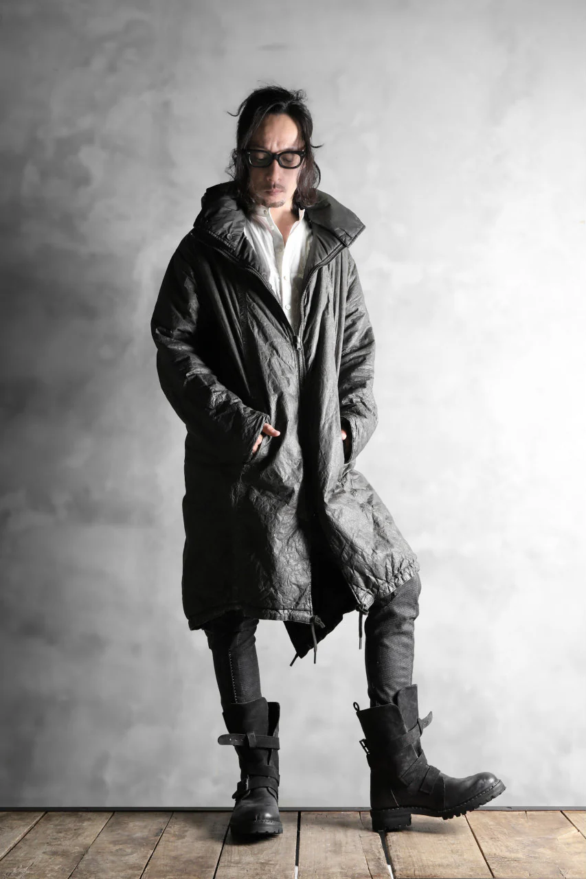 masnada REVERSIBLE PUFFER PADDED MODS COAT / WATER RESISTENT (LEGION) - Image 52