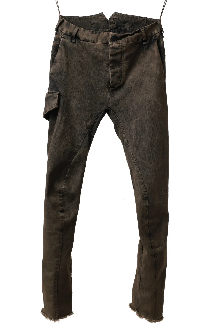 masnada SLIM JEANS / REPURPOSED STRETCH (TARNISHED DUST)