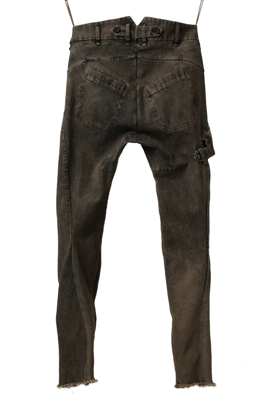 masnada SLIM JEANS / REPURPOSED STRETCH (TARNISHED DUST) - Image 4