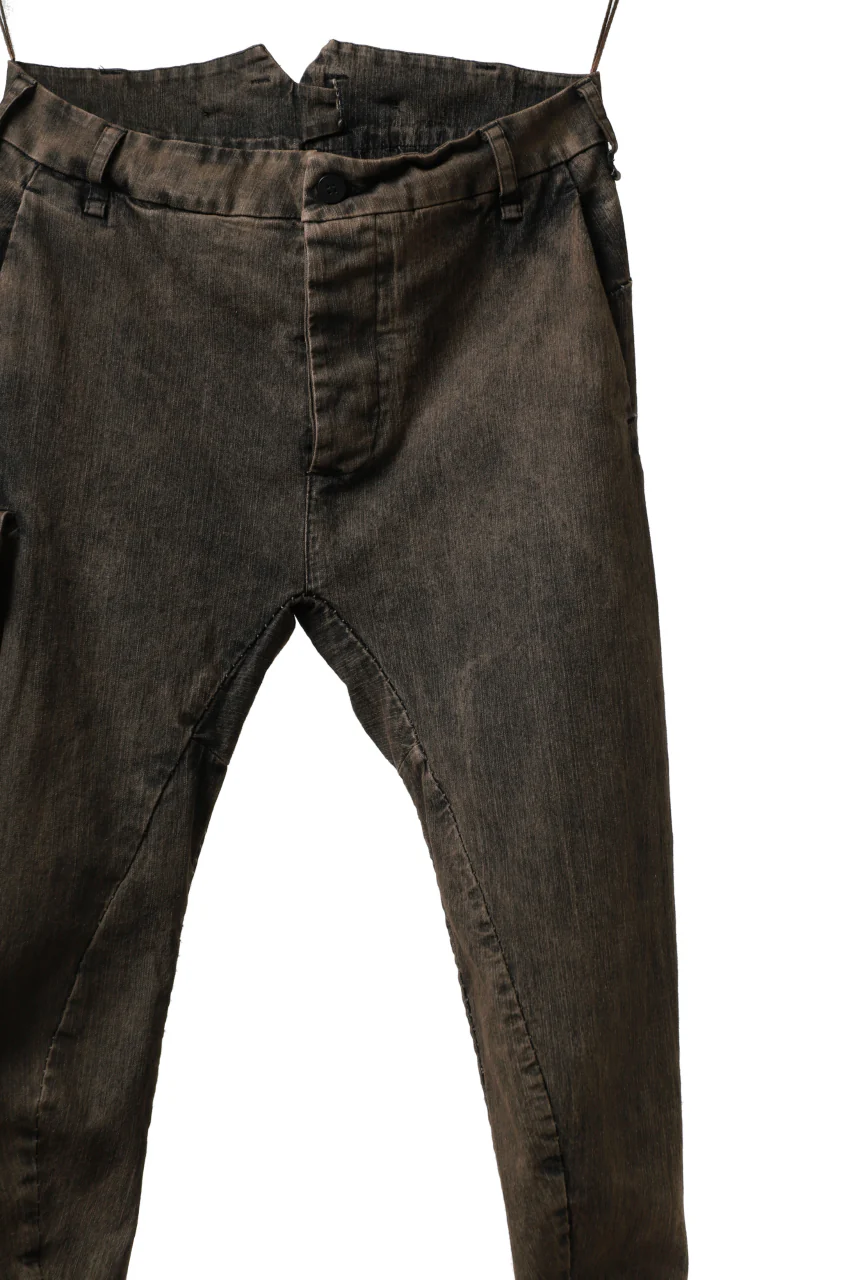 masnada SLIM JEANS / REPURPOSED STRETCH (TARNISHED DUST) - Image 6