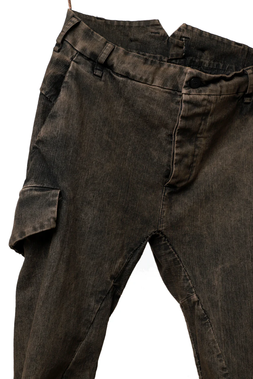 masnada SLIM JEANS / REPURPOSED STRETCH (TARNISHED DUST) - Image 7