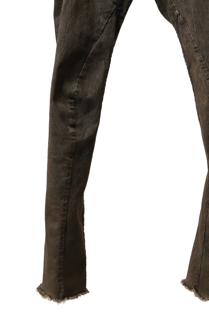 masnada SLIM JEANS / REPURPOSED STRETCH (TARNISHED DUST) - Image 8