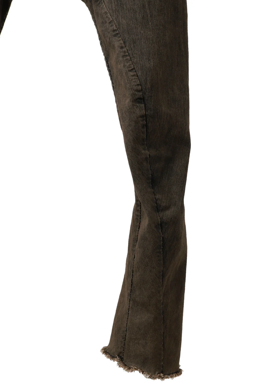 masnada SLIM JEANS / REPURPOSED STRETCH (TARNISHED DUST) - Image 9