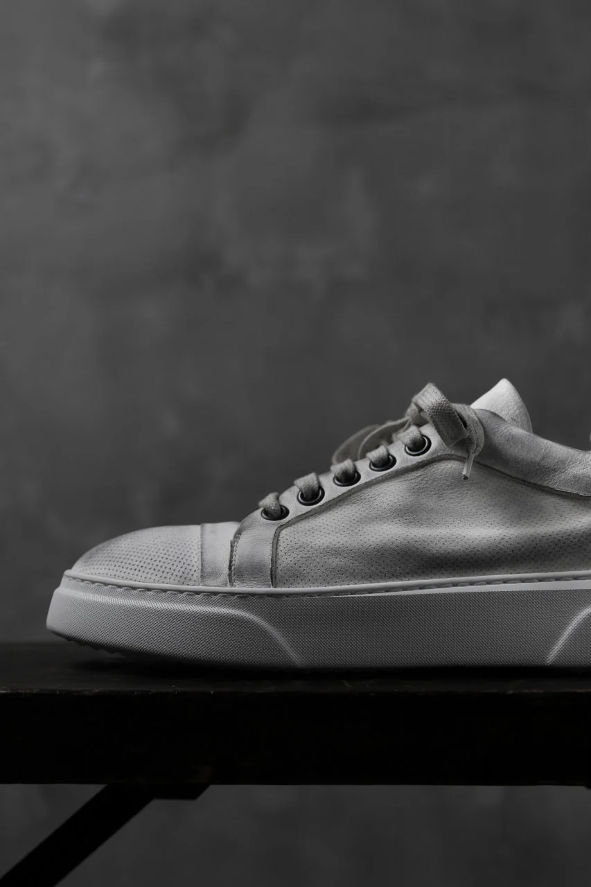 masnada SNEAKERS LOW / PELLE BUFALO (DIRTY WHITE) - Image 11