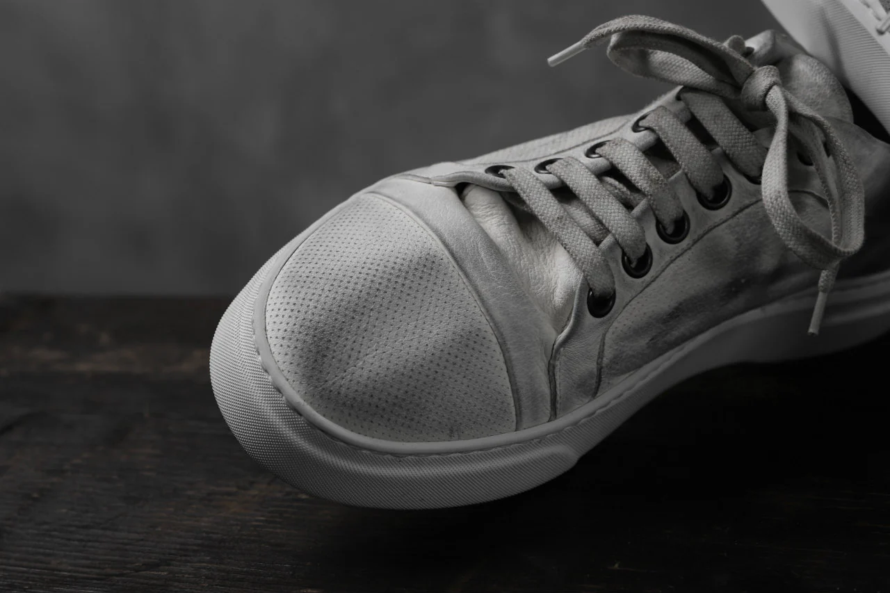 masnada SNEAKERS LOW / PELLE BUFALO (DIRTY WHITE) - Image 25