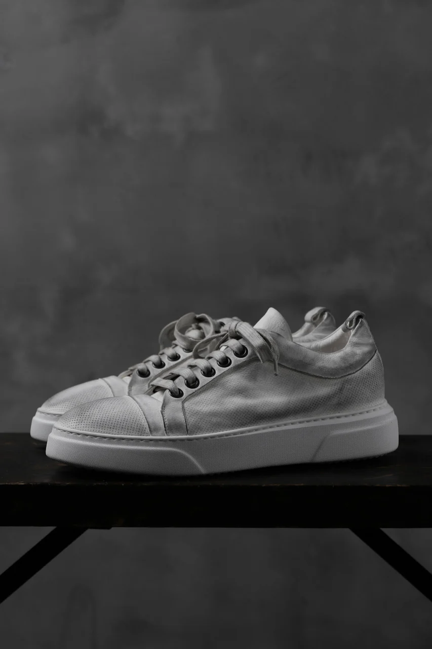 masnada SNEAKERS LOW / PELLE BUFALO (DIRTY WHITE) - Image 6