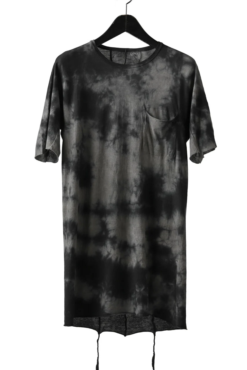 masnada POCKET CUT SEWN / JERSEY DI COTONE (RESIST DYE)