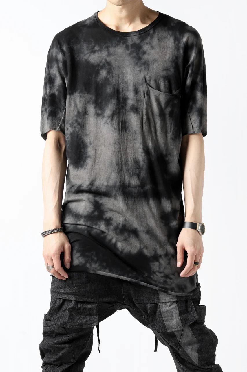 masnada POCKET CUT SEWN / JERSEY DI COTONE (RESIST DYE) - Image 24