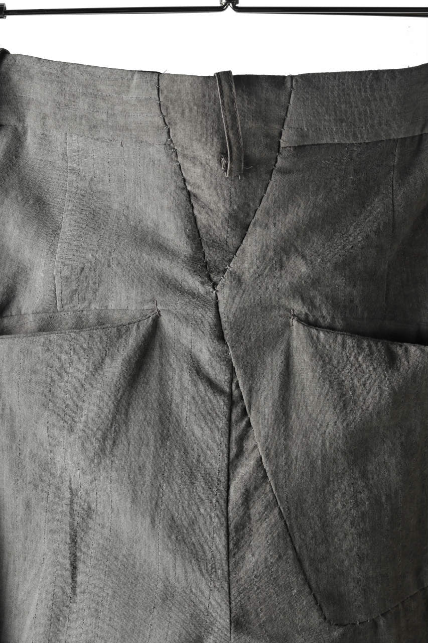 masnada TWIST SKINNY TROUSER / STRISCIA DI (ROCK SHADOW) - Image 11
