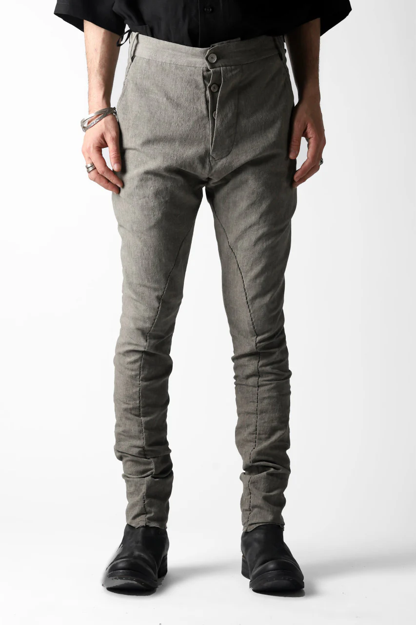 masnada TWIST SKINNY TROUSER / STRISCIA DI (ROCK SHADOW) - Image 14