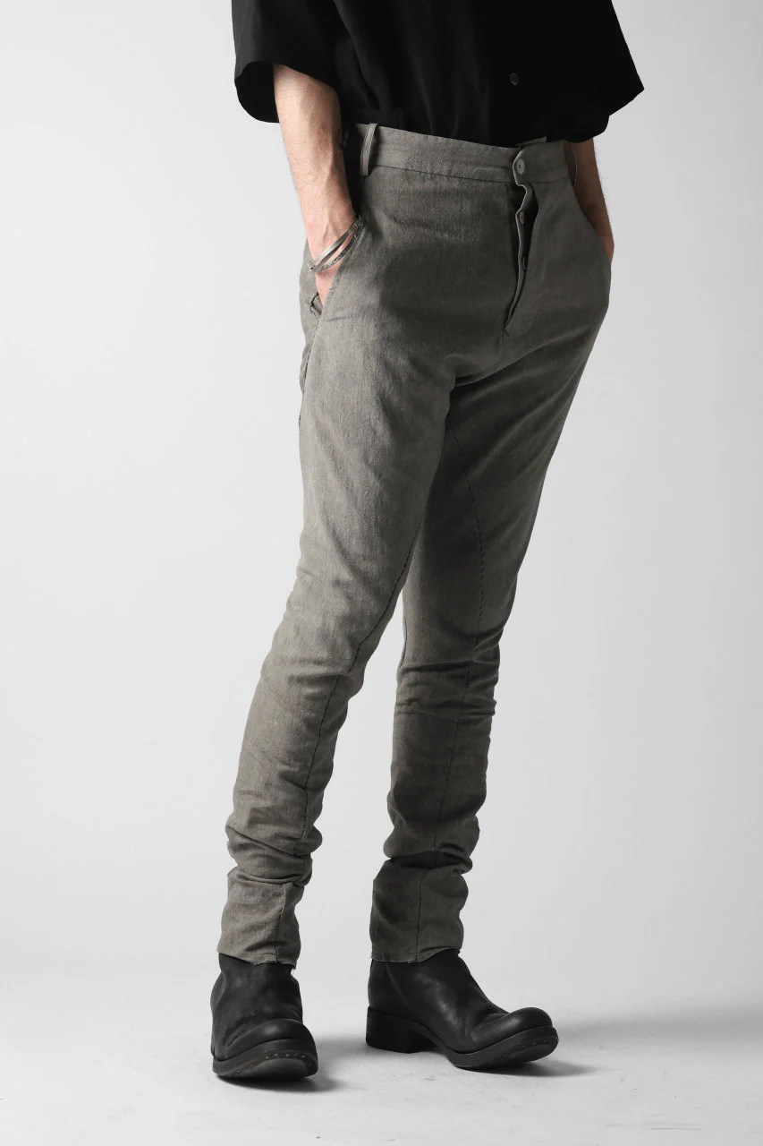 masnada TWIST SKINNY TROUSER / STRISCIA DI (ROCK SHADOW) - Image 17